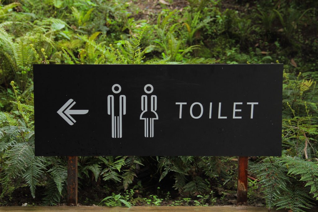 Image of toilet sign